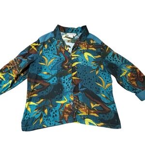 Nancy Bolen City Girl 100% Silk Blouse